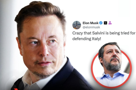 Elon Musk, molto vicino a Donald Trump e a Giorgia Meloni, ha supportato Salvini definendo assurdo il processo per il caso Open Arms.