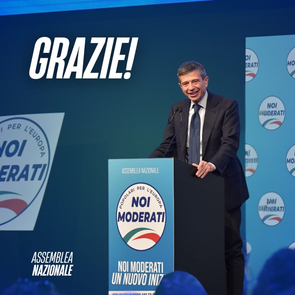 Maurizio Lupi alla convention di Noi Moderati