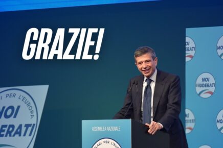 Maurizio Lupi alla convention di Noi Moderati