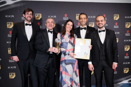 Snam premiata all'IFR Awards